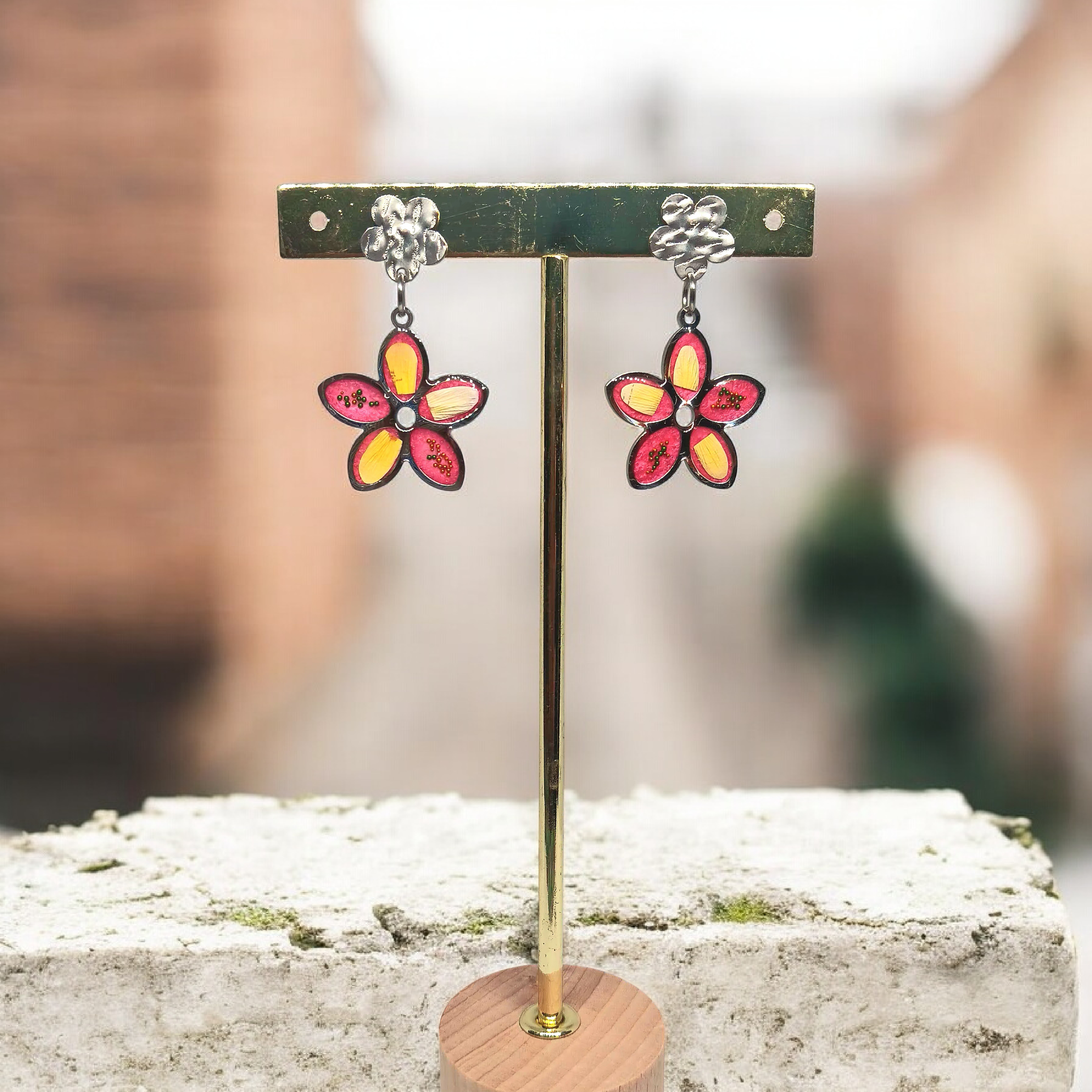 Boucles d ' oreilles  lisa